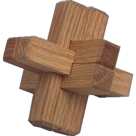 Triple Cross | Wood Puzzles | Puzzle Master Inc