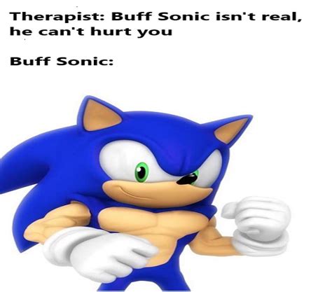 Buff Sonic : r/memes