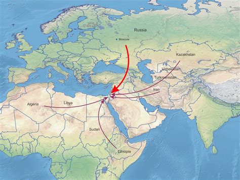 Armageddon Bible Map