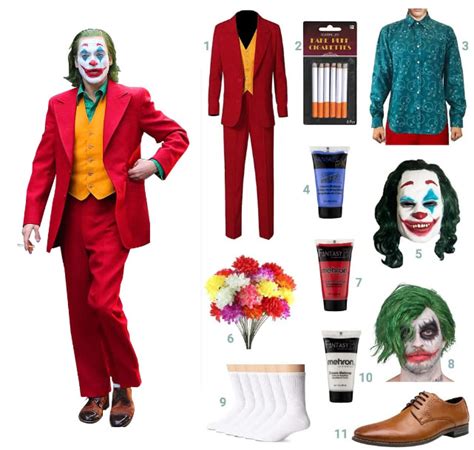 new red Joker cosplay costume in 2019