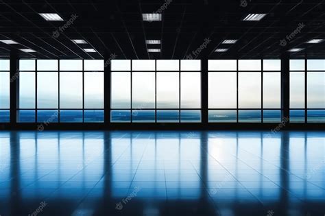 Premium AI Image | Empty modern office space