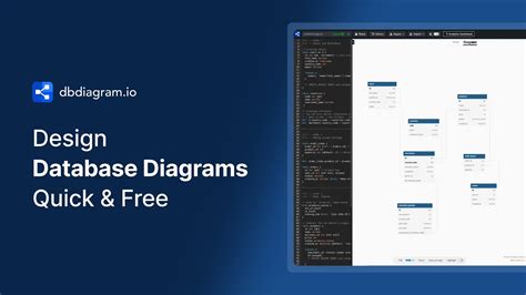 dbdiagram.io - Free Tool to Design Database Diagrams Quickly - YouTube