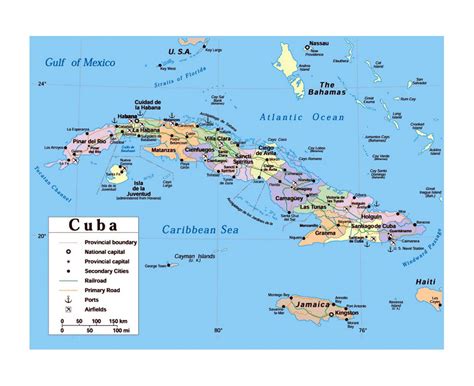 Printable Map Of Cuba - Printable Word Searches