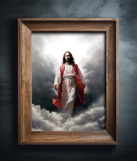 Second Coming of Jesus Christ, Poster Print, Christian Art, LDS Art ...