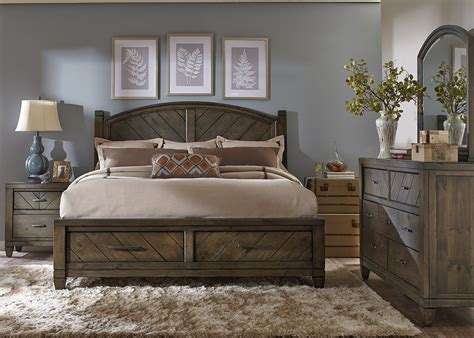 Buy Modern Country Bedroom Set by Liberty from www.mmfurniture.com ...