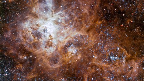 The Tarantula Nebula in the Large Magellanic Cloud - backiee