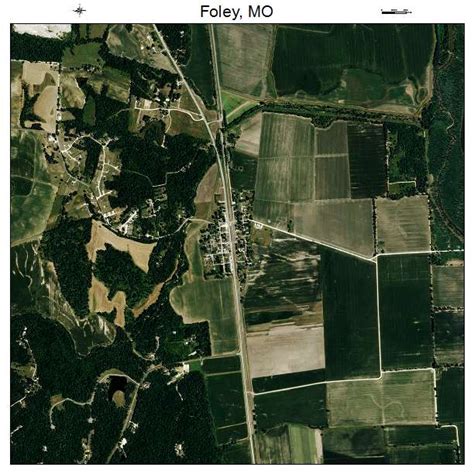 Aerial Photography Map of Foley, MO Missouri