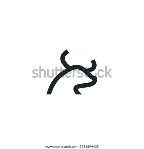 Buffalo Vector Design Black Logo Template Stock Vector (Royalty Free ...