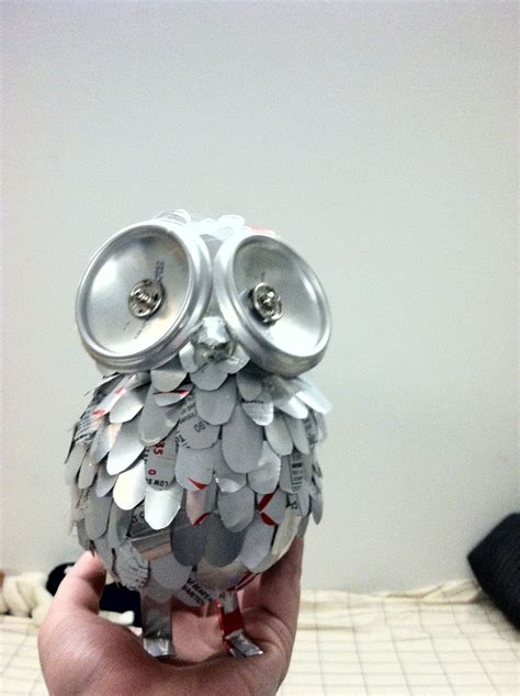 coke_can_owl_by_lunamyth-d4iyhoq.jpg (1936×2592) | Aluminum can crafts ...