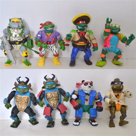 Vintage TMNT Teenage Mutant Ninja Turtles Lot of 11 1980s