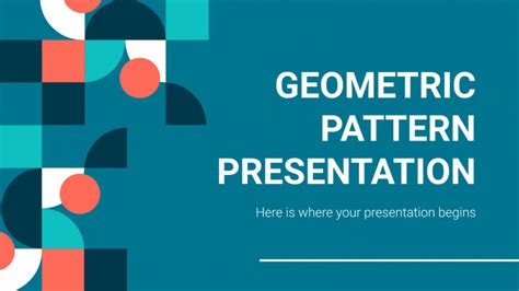 Geometric Pattern Google Slides and PowerPoint presentation