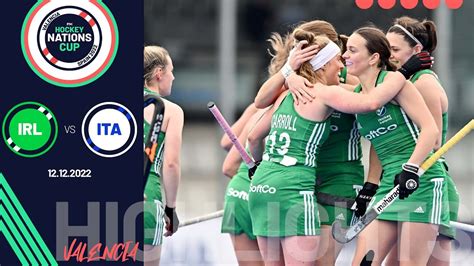 FIH Hockey Nations Cup (Women), Game 5 highlights - Ireland vs Italy ...