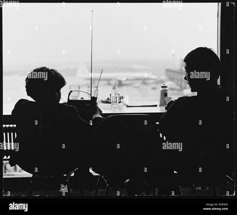 Plane spotters Black and White Stock Photos & Images - Alamy