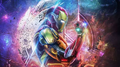 Avengers Endgame Iron Man Desktop Wallpapers - Wallpaper Cave