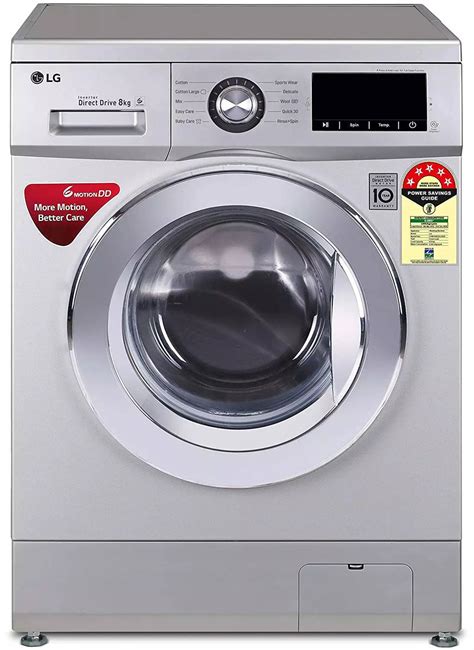 Compare LG FHM1208ZDL 8 Kg Fully Automatic Front Load Washing Machine ...