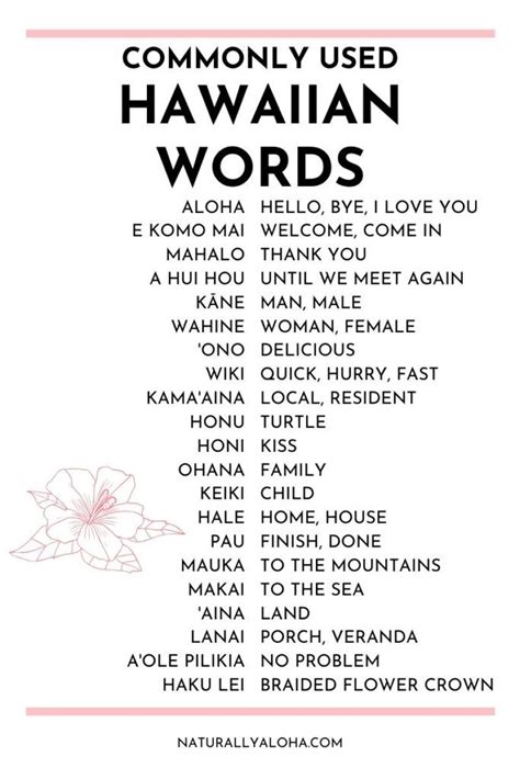 Hawaiian Word For Ocean - Letter Words Unleashed