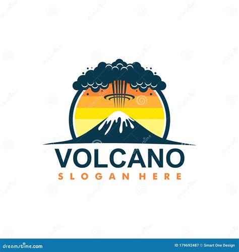 Volcano Mountain Logo. Simple Illustration Of Volcano Mountain Vector ...