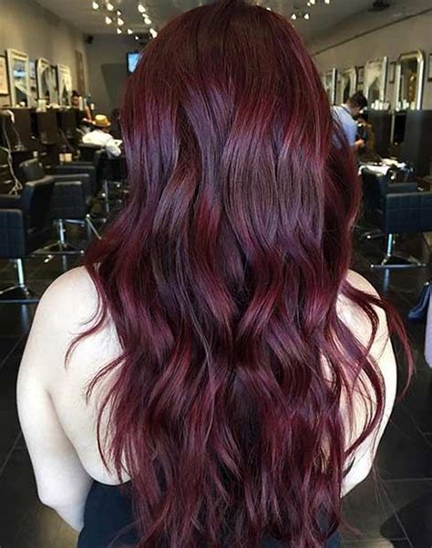 dark red fall hair color - Carey Noble