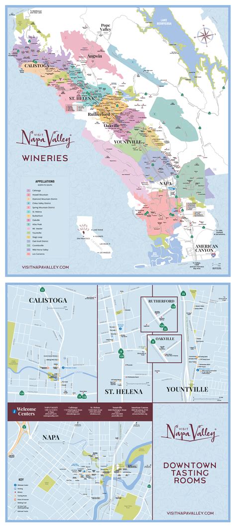 Napa Valley Winery Map | Plan Your Wine Tasting Experience