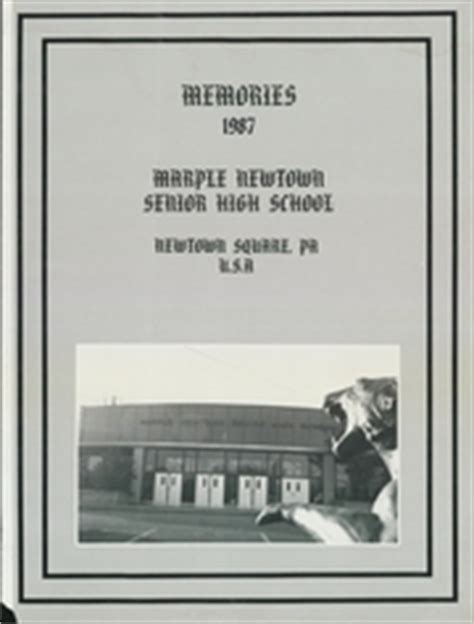 Marple Newtown High School - Memories Yearbook (Newtown Square, PA ...