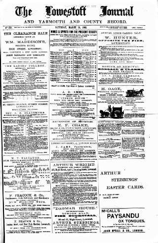 Lowestoft Journal in British Newspaper Archive