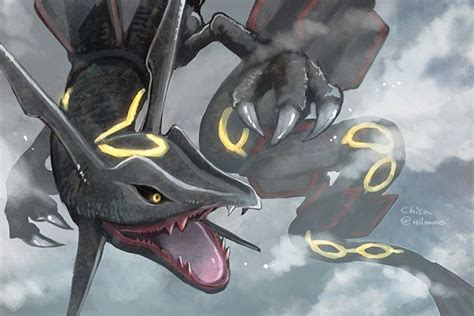 Rayquaza - Pokémon - Wallpaper by nilomne #3672853 - Zerochan Anime ...