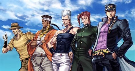 Joseph | Avdol | Polnareff | Kakyoin | Jotaro | Jojo’s Bizarre ...