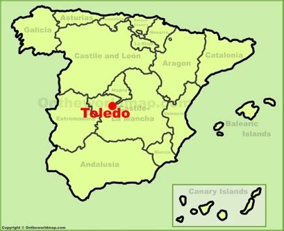 Toledo Maps | Spain | Maps of Toledo