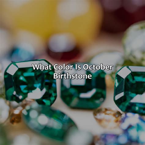 What Color Is October Birthstone - colorscombo.com