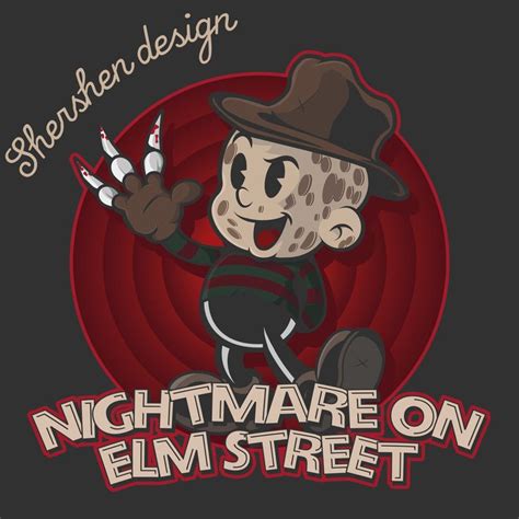 nightmare on elm street | Pegatinas bonitas, Pósteres retro, Arte del ...