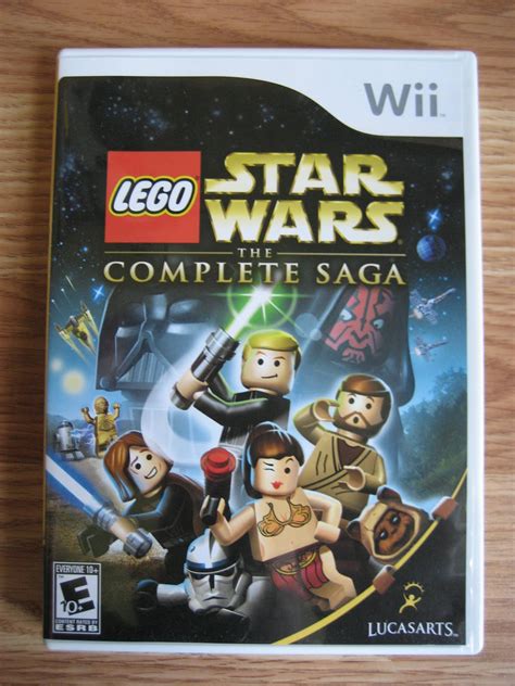 noboxtospeakof ( no box to speak of ): Wii LEGO Star Wars The Complete Saga