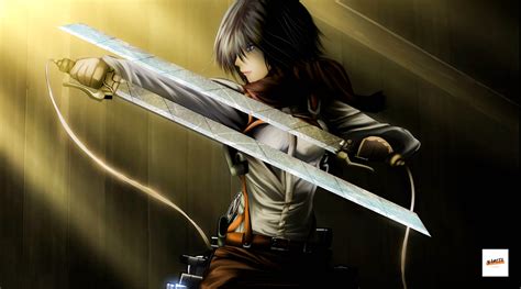 Download Mikasa Ackerman Anime Attack On Titan 4k Ultra HD Wallpaper by ...