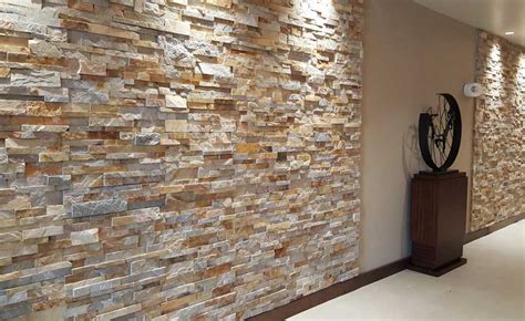 Interior Stacked Stone Veneer Wall Panels | Stone Wall Paneling