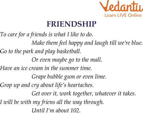 True Friends Poem for Kids - Popular Poems for Children