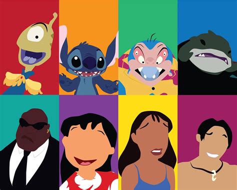 Characters In Lilo And Stitch