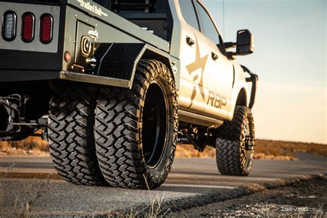 Not the Average Work Truck: A Radical Raised 2017 Flatbed Ford F350 ...