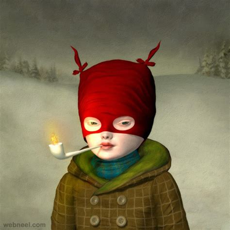 26 Unusual and Surreal Paintings by Ray Caesar - Weird and Disturbing