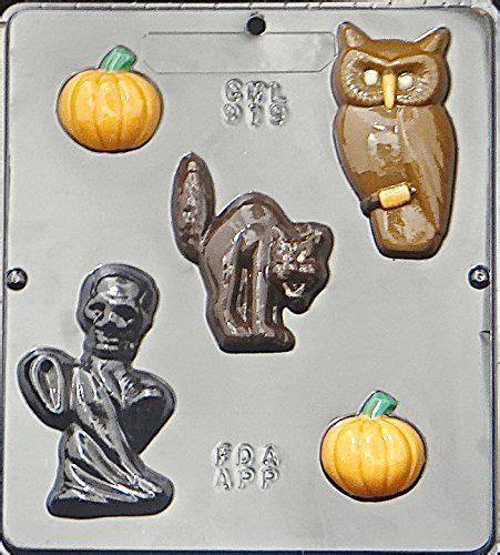 Candy Molds N More Halloween Assortment Chocolate Candy Mold, Item 919 ...