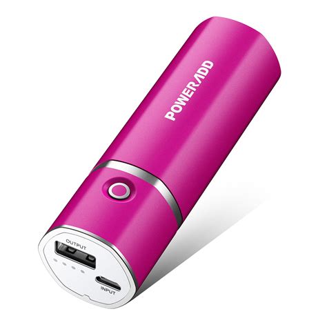 Poweradd Slim2 5000mAh Power Bank Portable Charger USB External Battery ...