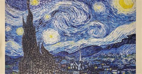 Van Gogh Starry Night 1000-Piece Puzzle Only $10 on Amazon (Regularly ...