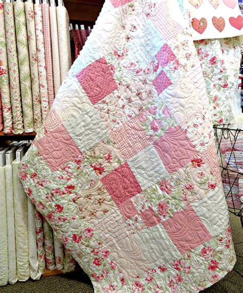 Shabby Chenille Quilt Pattern Digital Download