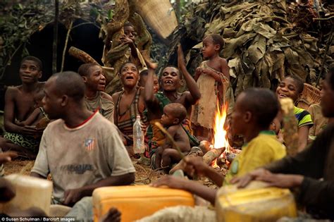 Inside the African pygmy tribe battling for survival | Daily Mail Online