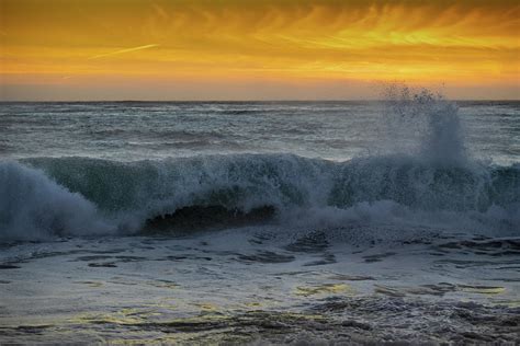 Carmel Beach Sunset California Photograph by Steve Gadomski - Fine Art ...