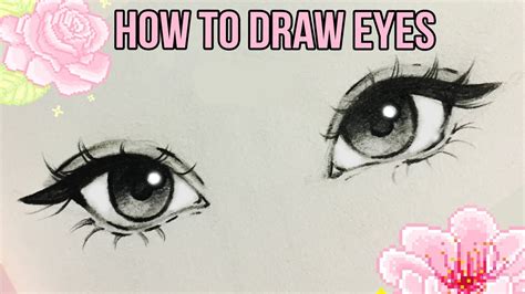 How To Draw Cute Eyes For Beginners - Howto Techno