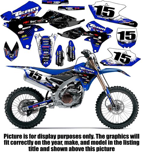 2007-2014 YAMAHA WR 250 GRAPHICS KIT DECALS 2008 2009 2010 2011 2012 ...