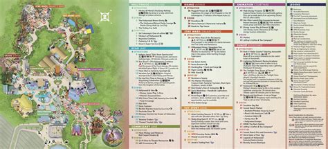 Hollywood Studios Park Map