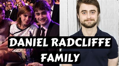 Actor Daniel Radcliffe Family Photos With Parents Father Alan Radcliffe ...