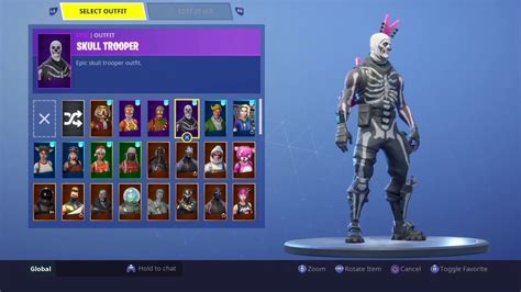 All Fortnite Locker Skins