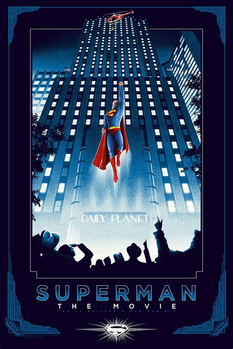 This Classic Superman Movie Poster Is Simply Super | Superman poster ...