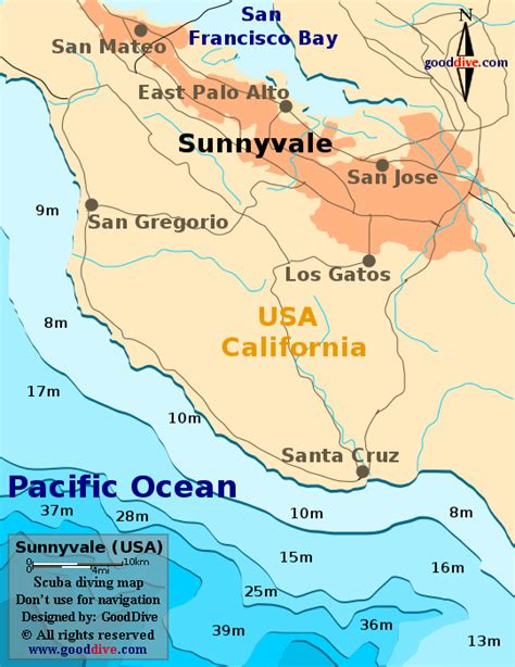 Map of Sunnyvale